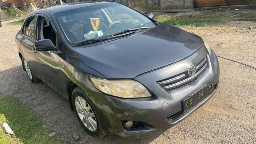 Toyota Corolla coupe police 2009